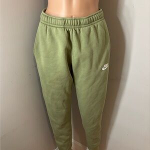 Green Nike Sweatpants